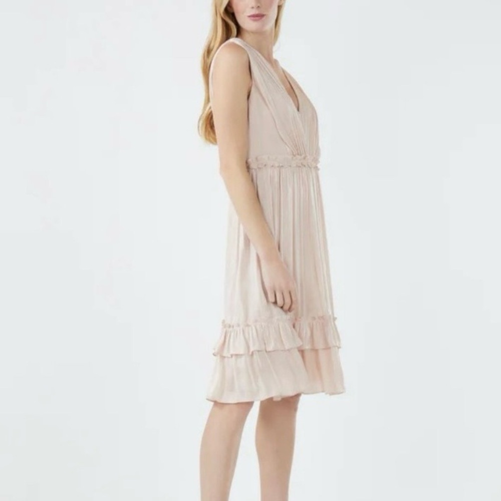 BCBGMaxAzria Everett Tiered Midi Dress - Picture 9 of 9